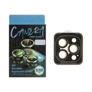 محافظ لنز رینگی اورجینال Lenz Glass شابلون دار Apple iphone 13 Pro Max / iPhone 13 Pro - مشکی