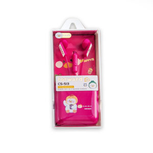 هندزفری سیمی کاسنی مدل CS-513 صورتی