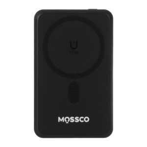 پاوربانک اورجینال (PD و فست شارژ) Mossco 10000mAh مدل IP-25 22.5W - مشکی (دارای گارانتی شرکتی)